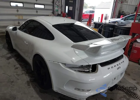 2015 Porsche 911 Gt3 from USA, damaged, VIN WP0AC2A92FS183533